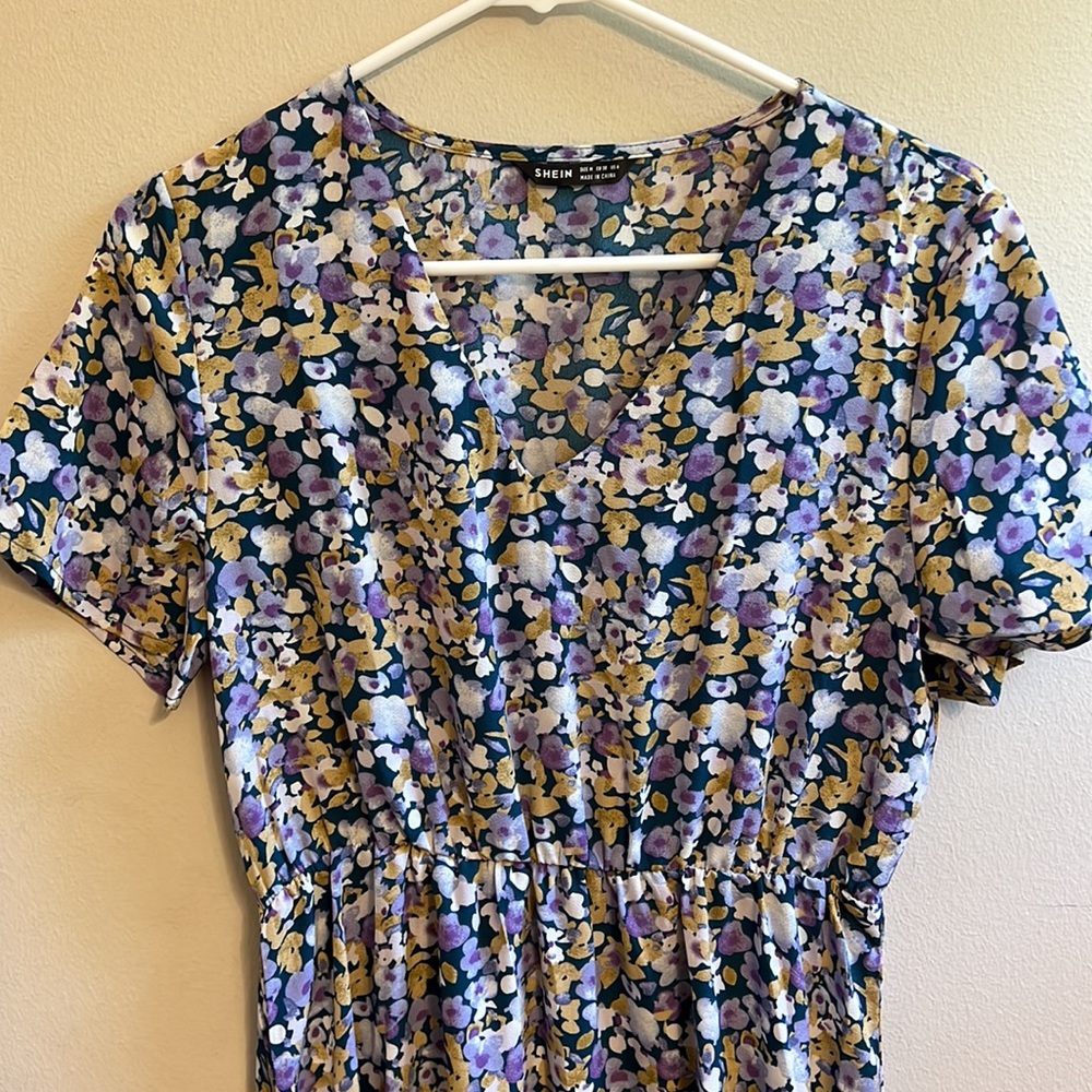 Shein -Floral dress